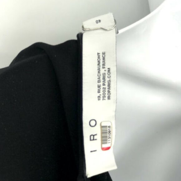 Iro Crew Jumpsuit 8 Slit Open Back Crop Wide Leg - Picture 9 of 14